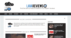Desktop Screenshot of lavareviews.com